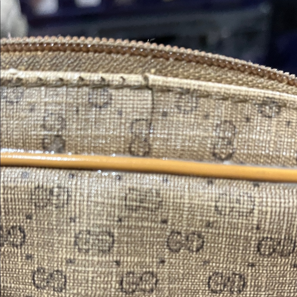 Vintage Monogram Crossbody Bag in Brown - Picture 3 of 4